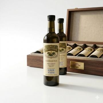 Case (12)  Family Traditions Arbequina Extra Virgin olive oil