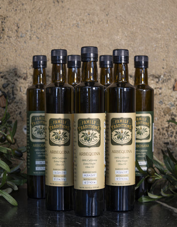 Case (12)  Family Traditions Arbequina Extra Virgin olive oil